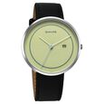Sonata Ascent Quartz Analog Blue Dial Leather Strap Watch For Men