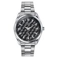 Sonata Poze Quartz Analog Two Toned Dial Silver Colour Stainless Steel Strap Watch For Men - image number 2