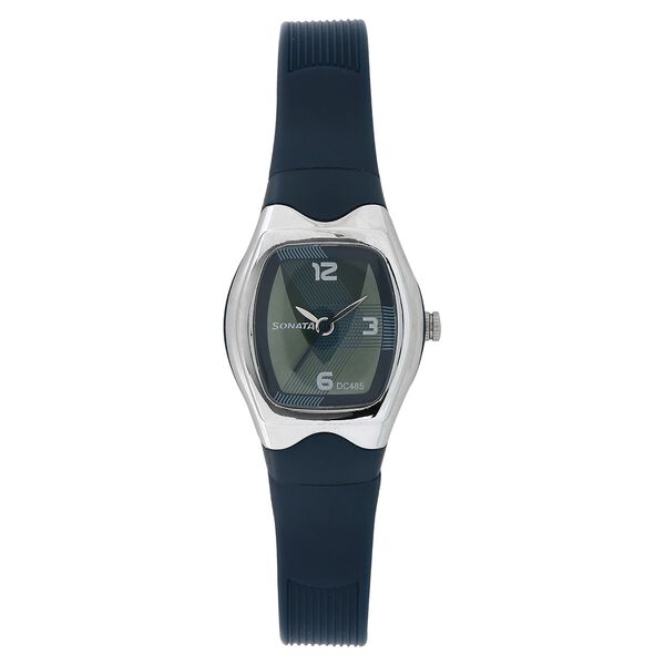 SF Quartz Analog Green Dial Plastic Strap Watch for Women - image number 0