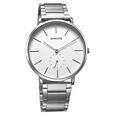 Sonata Ascent Quartz Analog Black Dial Stainless Steel Strap Watch For Men