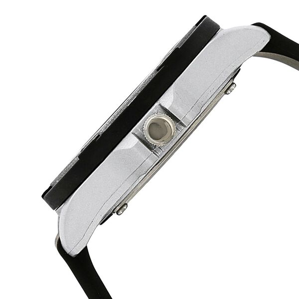 SF Quartz Analog Black Dial Plastic Strap Watch for Men - image number 2