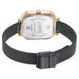 Sonata Modern Edit Quartz Analog Black Dial Black Stainless Steel Strap Watch For Women - image number 4