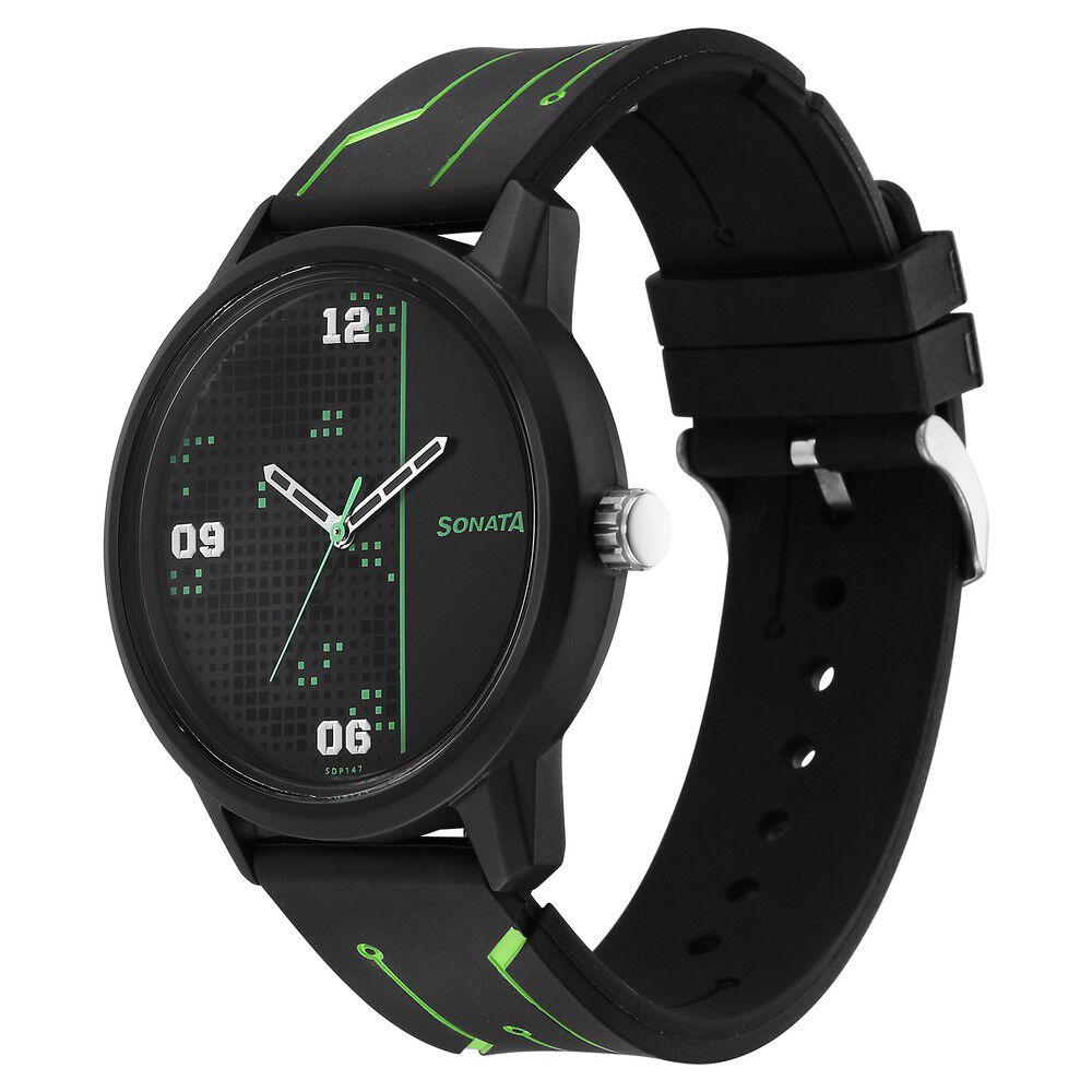 Sonata 77085pp02 volt best sale watch