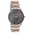 Poze By Sonata Quartz Analog Grey Dial Two Toned Stainless Steel Strap Watch For Men - image number 2