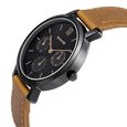 Sonata Multifunctions Blue Dial Women Watch With Leather Strap - image number 3