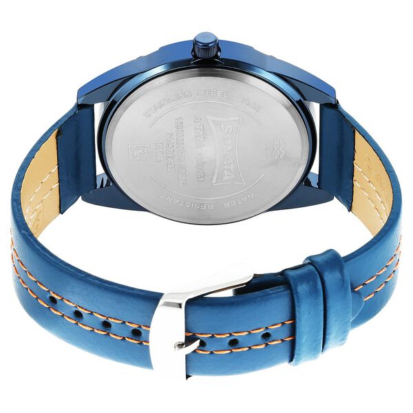 Sonata Blues Quartz Analog Two Toned Dial Metal Strap Watch for Men - image number 3