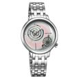 Sonata Unveil Quartz Analog Brown Dial Metal Strap Watch for Women