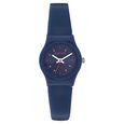 SF Quartz Analog Pink Dial Plastic Strap Watch for Women