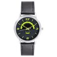 Sonata Quartz Analog Black Dial Leather Strap Watch for Men - image number 1