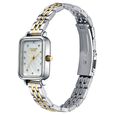 Sonata Poze Quartz Analog Mother of Pearl Dial Two Toned Metal Strap Watch For Women - image number 4