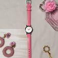 Sonata Splash White Dial Women Watch With Leather Strap - image number 5