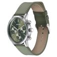Sonata Quartz Multifunction Green Dial Green Leather Strap Watch For Men - image number 3