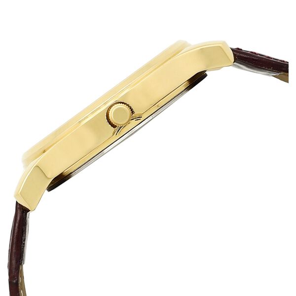 Sonata Quartz Analog White Dial Leather Strap Watch for Men - image number 3
