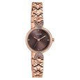 Women's Vintage style brown dial Bracelet Watch - image number 1