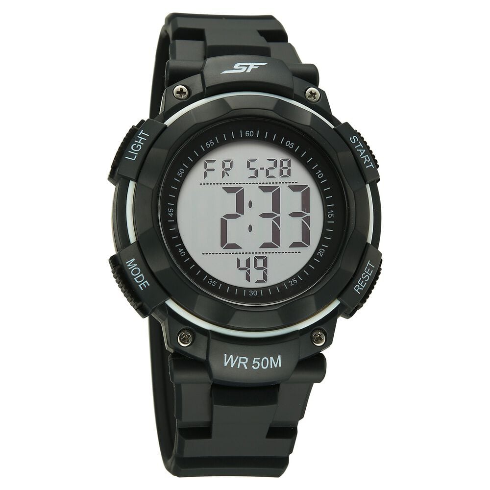 sonata SF Digitals Digital Dial Black Strap Watch For Men-picture-15