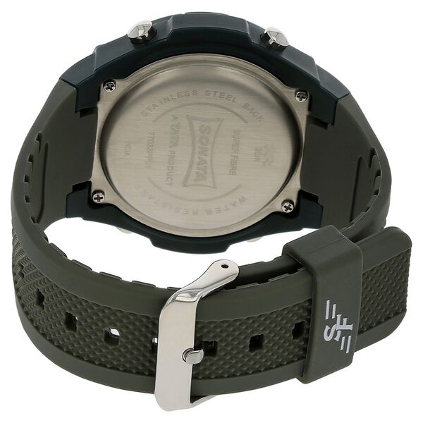 SF Digital Dial Grey Plastic Strap Watch for Men - image number 3