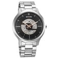 Sonata Unveil Quartz Multifunction Black Dial Stainless Steel Strap Watch for Men - image number 0