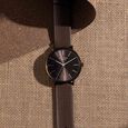 Sonata Poze Quartz Analog Brown Dial Leather Strap Watch for Men - image number 0