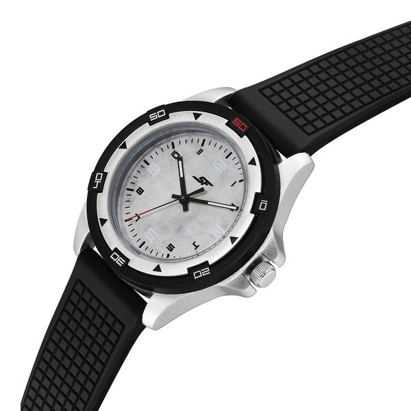 SF Sporty Analogs Quartz Analog Multicoloured Dial Black Plastic Strap Watch For Men - image number 1
