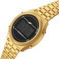 SF CirQle Digital Black Dial Golden Stainless Steel Strap Watch For Men - image number 3