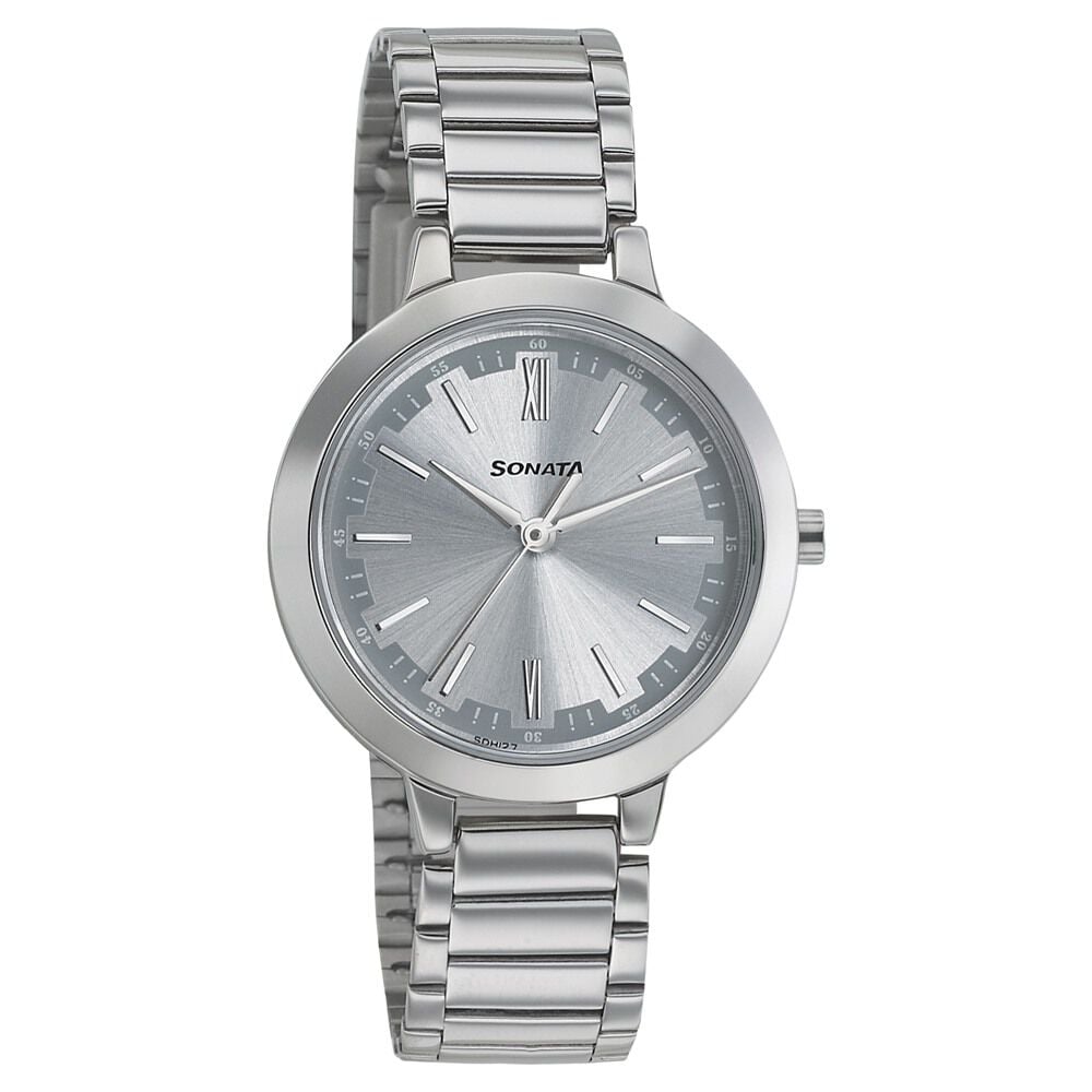Sonata silver watches for ladies online