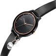 Sonata Blush Quartz Analog Black dial Leather Strap Watch for Women - image number 2