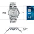 Sonata Traditional Essentials Silver Dial Stainless Steel Strap Watch - image number 3
