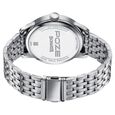 Poze By Sonata Quartz Analog Taupe Dial Silver Stainless Steel Strap Watch For Men - image number 6