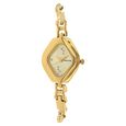 Sonata Wedding Champagne Dial Women Watch With Metal Strap