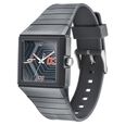 SF Quartz Analog Black Dial PU Strap Watch for Men - image number 1