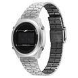 SF CirQle Digital Dial Silver Stainless Steel Strap Watch For Men - image number 2