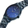 Sonata Aspire Quartz Analog Blue Dial Stainless Steel Strap Watch For Men - image number 2