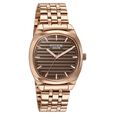 Poze By Sonata Quartz Analog Grey Dial Rose Gold Metal Strap Watch For Men - image number 2