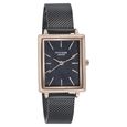 Sonata Poze Quartz Analog Black Mother Of Pearl Dial Black Color Stainless Steel Strap Watch For Women - image number 2