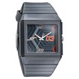 SF Quartz Analog Black Dial PU Strap Watch for Men - image number 0