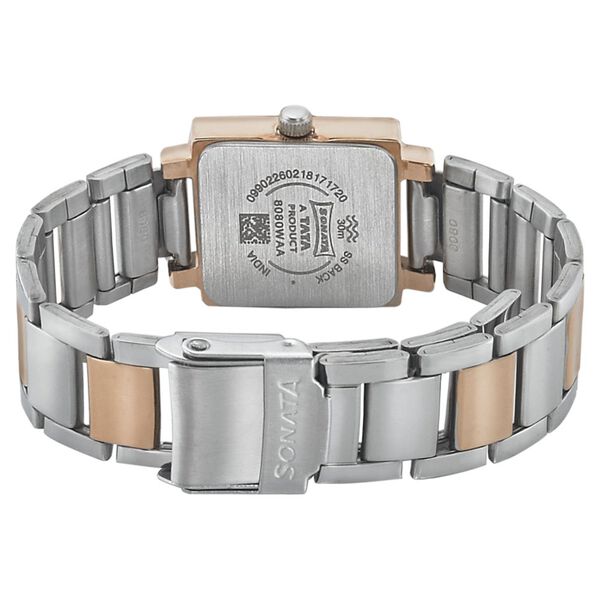 Sonata Blush Silver Dial Women Watch With Stainless Steel Strap - image number 3