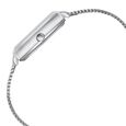 Sonata Poze Quartz Analog Blue Mother Of Pearl Dial Silver Color Stainless Steel Strap Watch For Women - image number 4