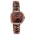 Sonata Poze Quartz Analog Brown Dial Metal Strap Watch For Women - image number 2