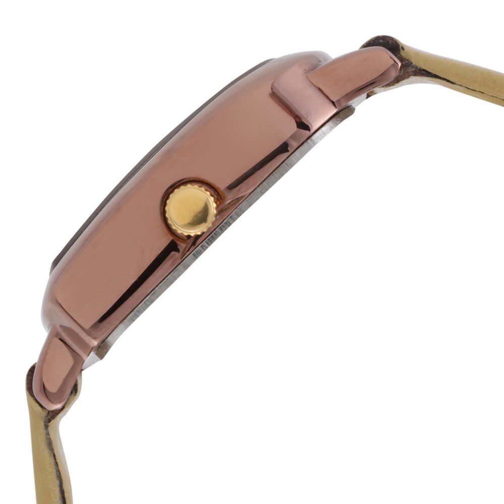 Sonata Quartz Analog Pink Dial Leather Strap Watch for Women