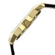 Sonata Quartz Analog Black Dial Leather Strap Watch for Men - image number 2