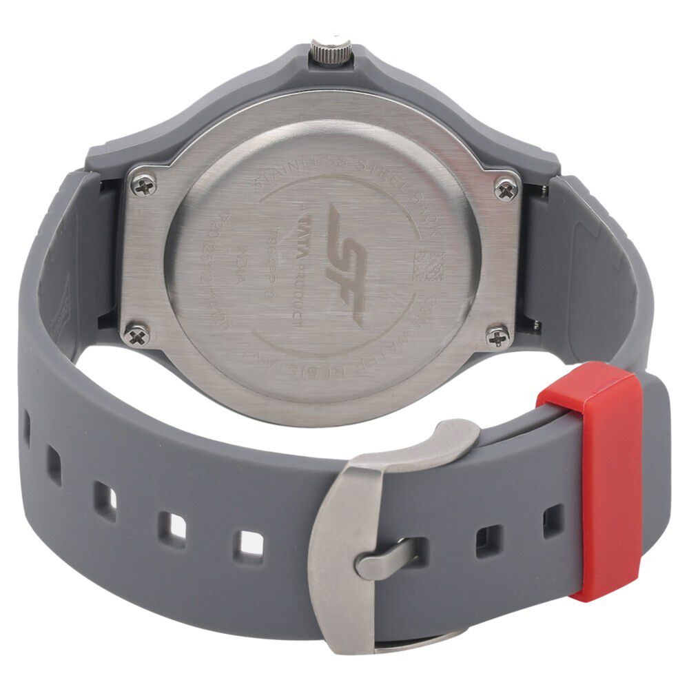 Buy Online SF Quartz Analog Black Dial Plastic Strap Watch for Men np7964pp10w Sonata