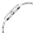 Poze By Sonata Quartz Analog Green Dial Silver Metal Strap Watch For Men - image number 5