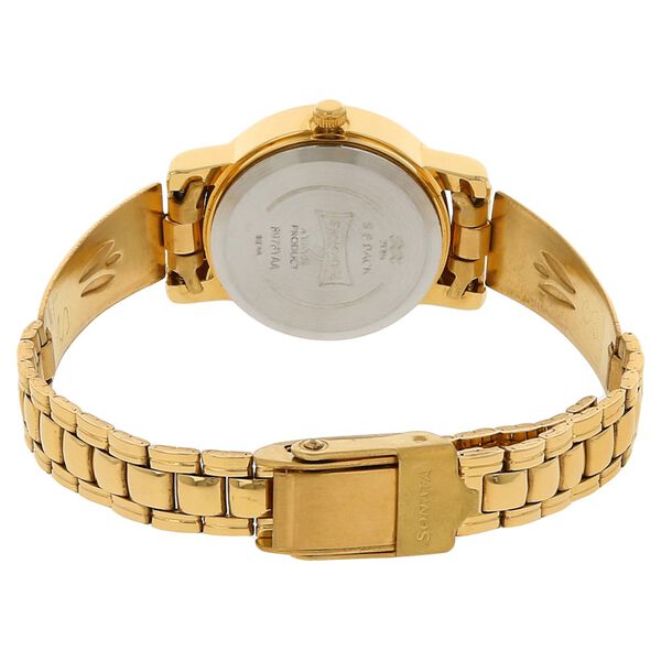 Sonata Quartz Analog White Dial Stainless Steel Strap Watch for Women - image number 3