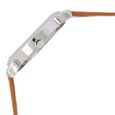 Knot Blue Dial Leather Strap Watch for Men - image number 3