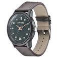 Sonata Quartz Analog Green Dial Leather Strap Watch for Men - image number 1