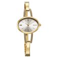 Sonata Aura Quartz Analog Silver Dial Golden Stainless Steel Strap Watch For Women - image number 0