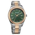 Sonata Festive Quartz Analog with Date Green Dial Metal Strap Watch For Men - image number 1