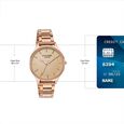Sonata Poze Quartz Analog Beige Dial Rose Gold Colour Stainless Steel Strap Watch For Women - image number 3