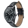 Sonata Poze Quartz Analog Black Dial Black Colour Leather Strap Watch For Men - image number 4
