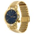 Sonata Quartz Analog with Day and Date Blue Dial Stainless Steel Strap Watch for Men - image number 1